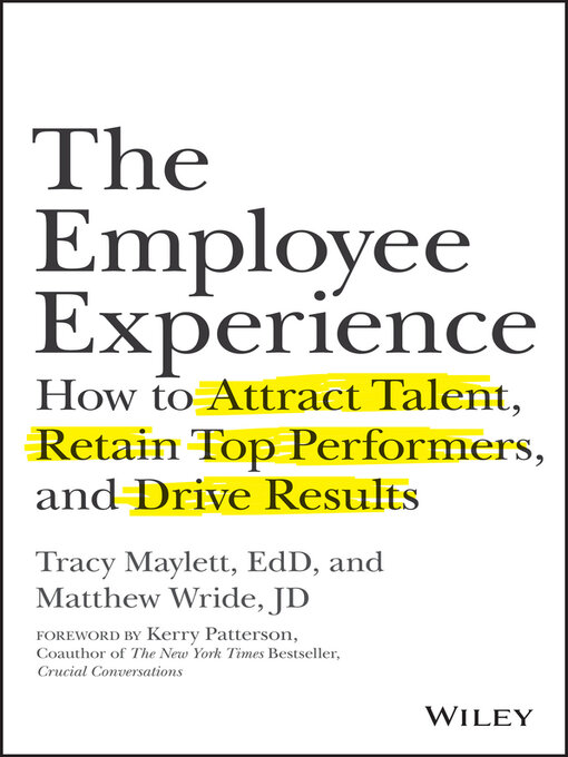 Title details for The Employee Experience by Tracy Maylett - Available